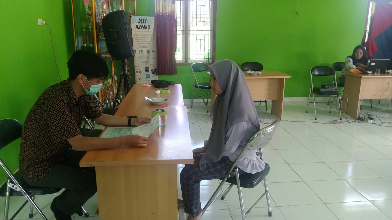 Pelayanan langsung akta pencatatan sipil di Pekon Marang, Kec. Ngambur 2.jpg